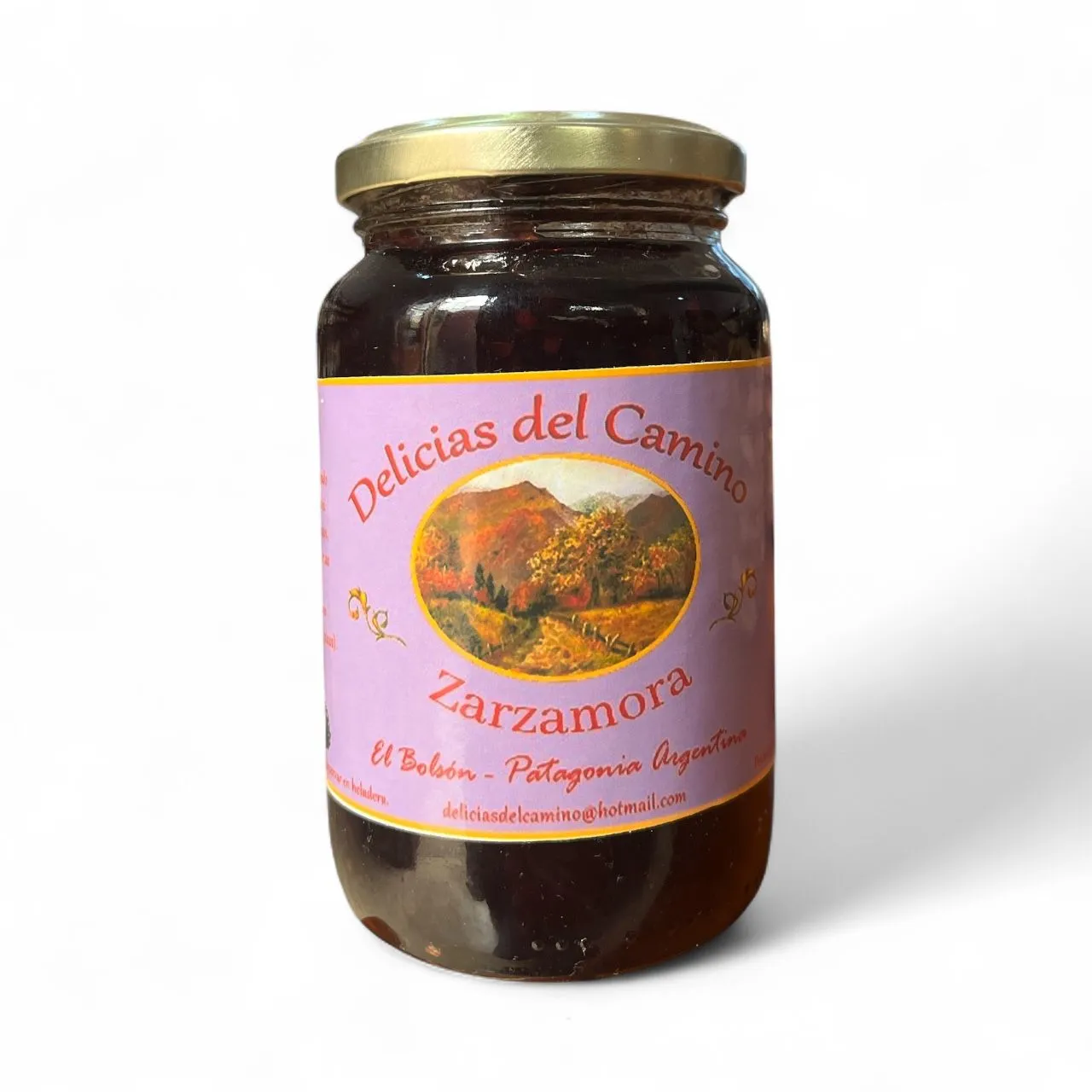 Mermelada de Zarzamora "Delicias del camino"  I PESO 260grs