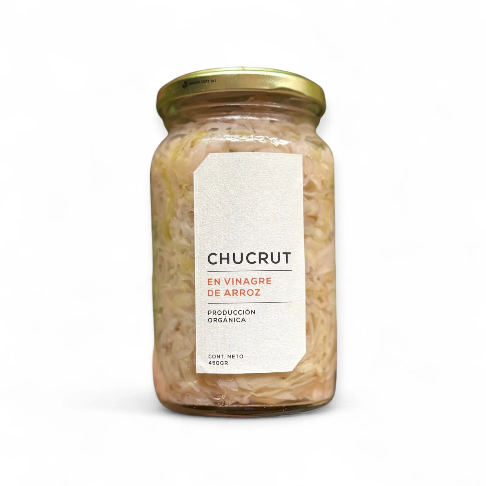 Chucrut en vinagre de arroz   "HATOMUGI"I PESO 460 gr