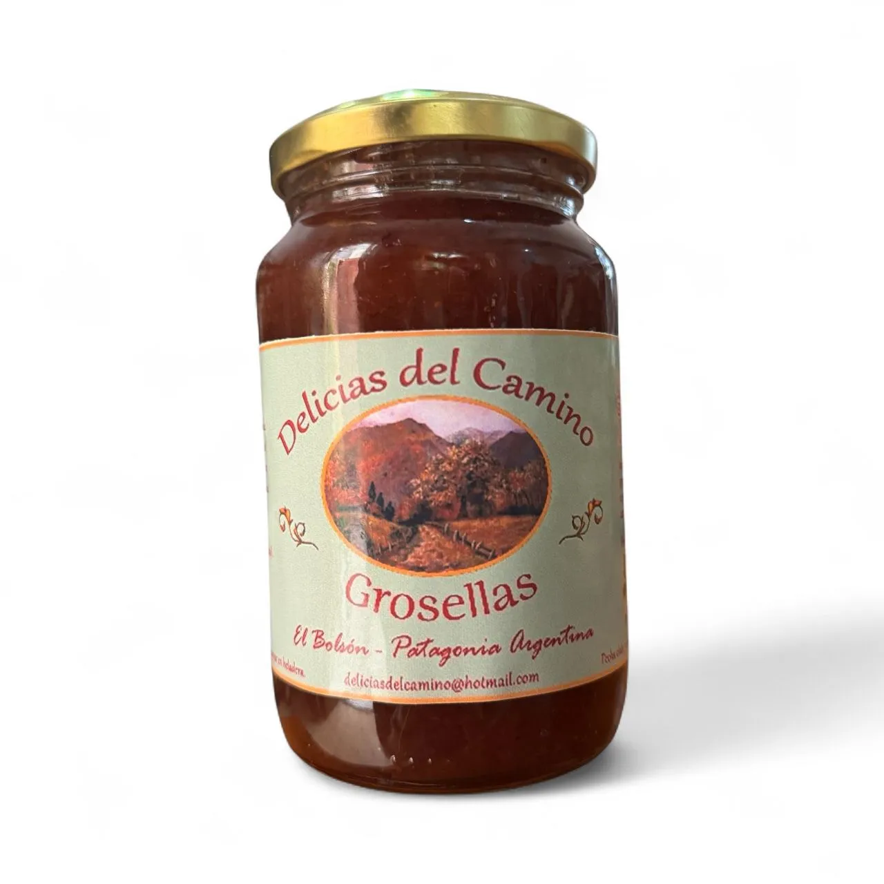Mermelada de Grosellas "Delicias del camino" I PESO 260grs