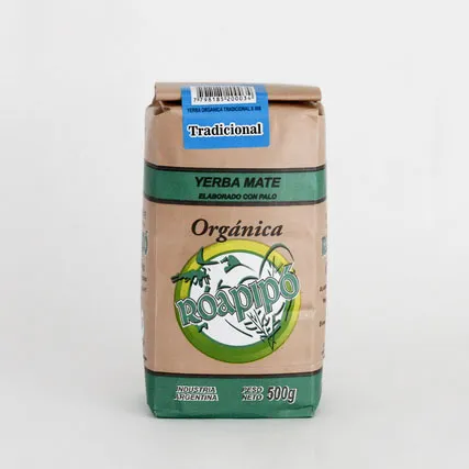 Yerba Mate TRADICIONAL Organica "Roapipo" I PESO 500GRS