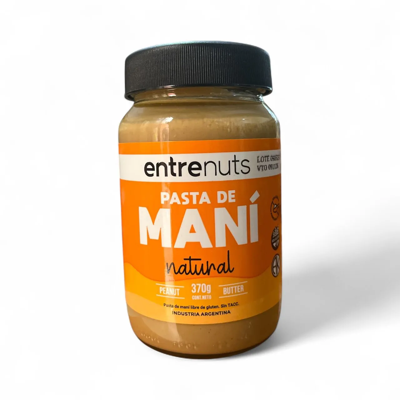Pasta de Mani "Entre Nuts" I PESO 370grs