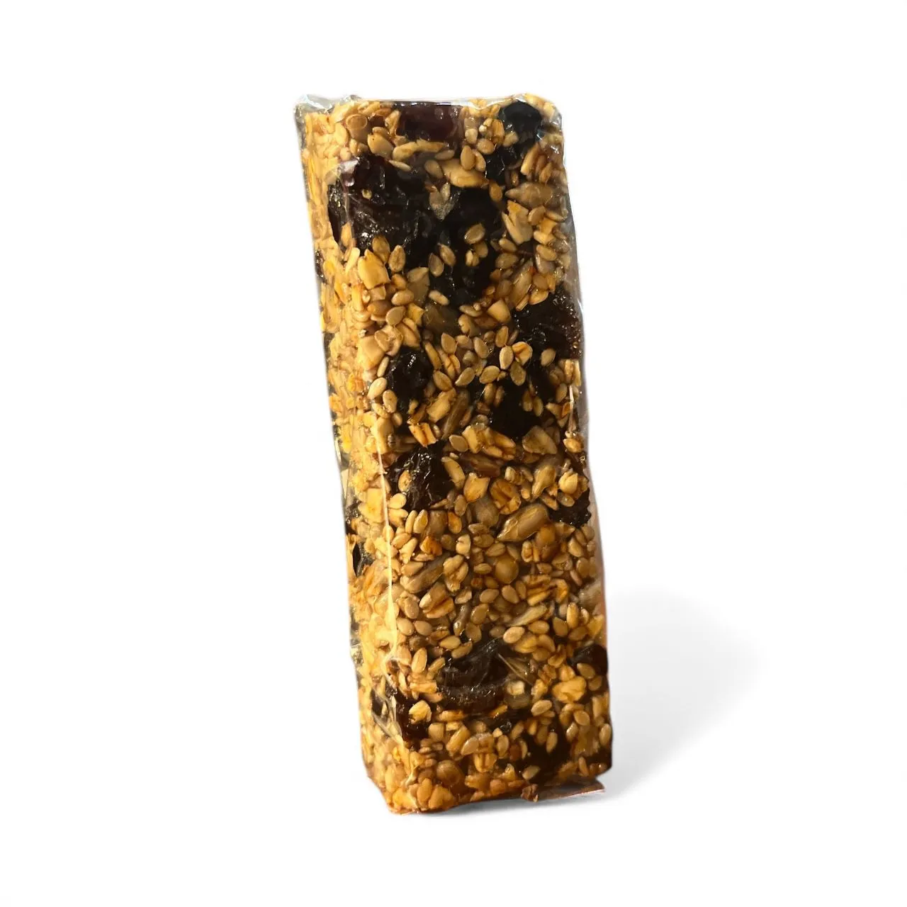 Barrita de Semillas y Pasas (Endulzado con Miel de Arroz)