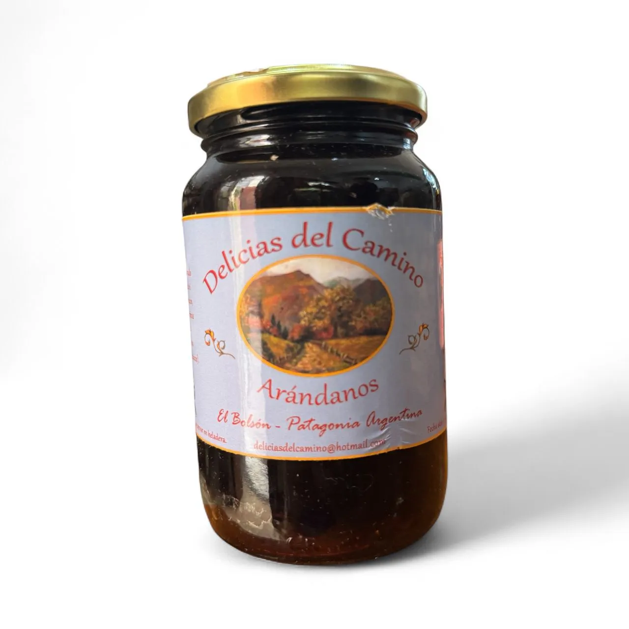 Mermelada de Arándanos "Delicias del camino"  I PESO 260grs