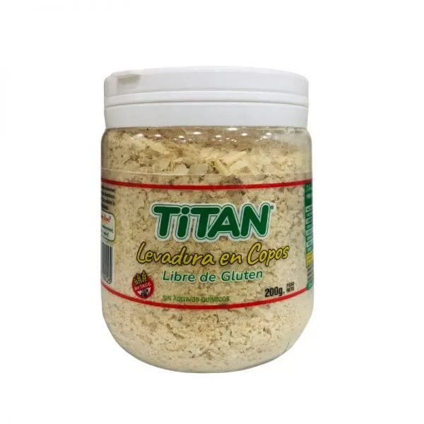 Levadura Natural en copos "Titán" SIN TACC   I PESO 200 grs