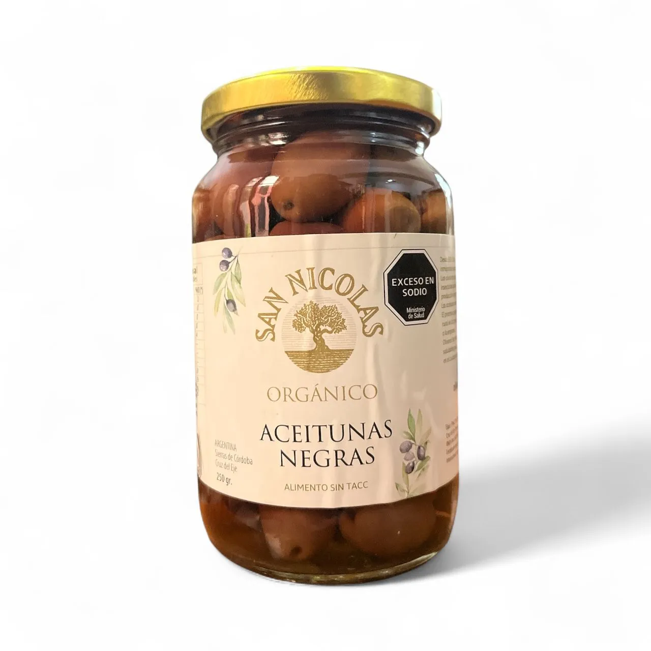 Aceitunas Negras "SAN NICOLAS"I PESO 250grs