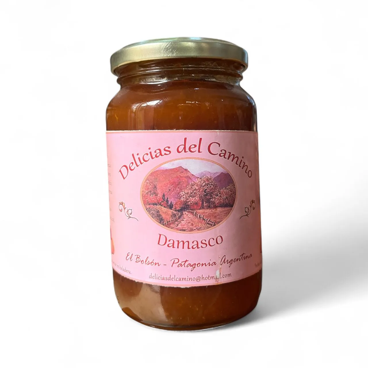 Mermelada de Damasco "Delicias del camino"  I PESO 260grs