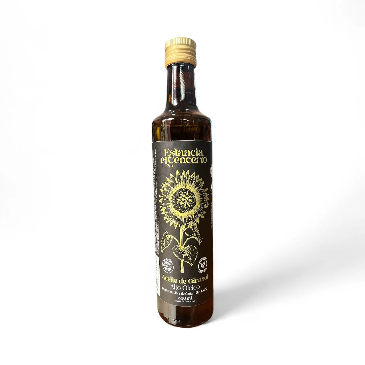 Aceite de girasol Alto Oleico "Estancia el cencerro" | 500cc