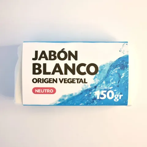 JABON BLANCO en PAN "FRACTAL BIO" I PESO 150grs