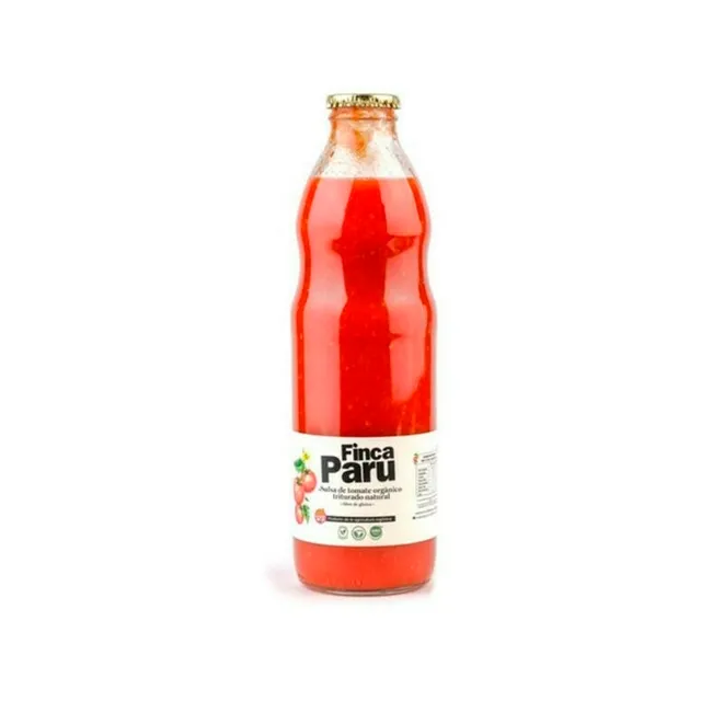 Pulpa de Tomate s/Piel y s/Semillas "Finca Paru"I PESO 900cc