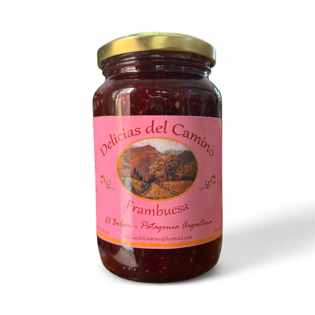 Mermelada de Frambuesa "Delicias del camino" I PESO 260grs