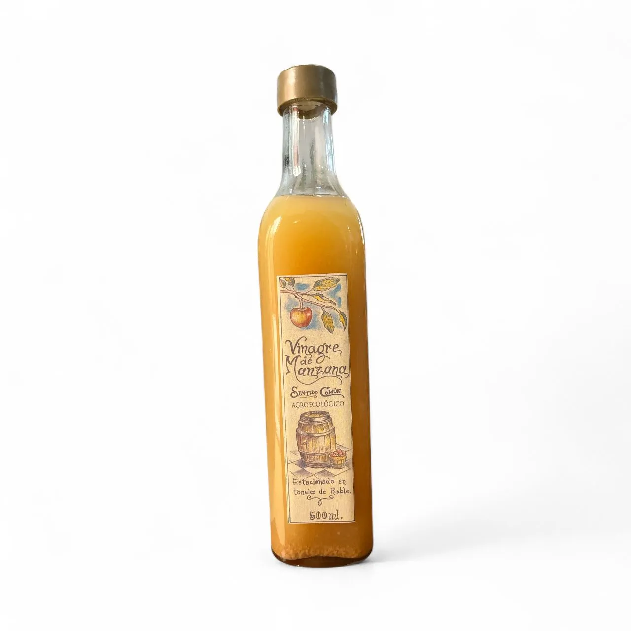 Vinagre Artesanal de Manzana  "Sentido Comun"  500cc