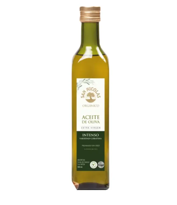 Aceite de Oliva SABOR INTENSO "San Nicolás" | 500cc ORG